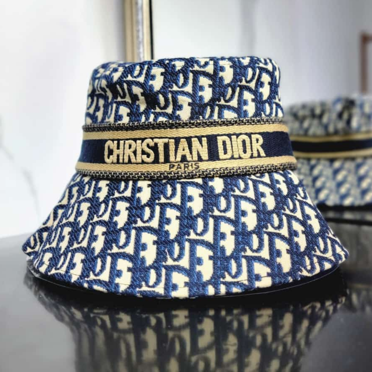 sombrero pava christian Dior para hombre beige azul Comprar en tienda onlineshoppingcenterg Colombia centro de compras en linea osc